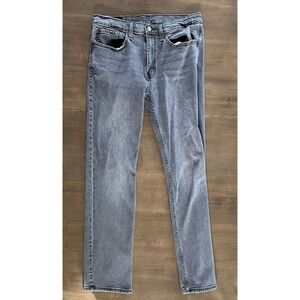 Levi's 514 Men's Straight Stretch Jean Faded Black 34 Waist